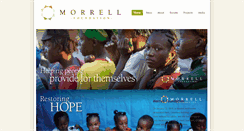Desktop Screenshot of morrellfoundation.org